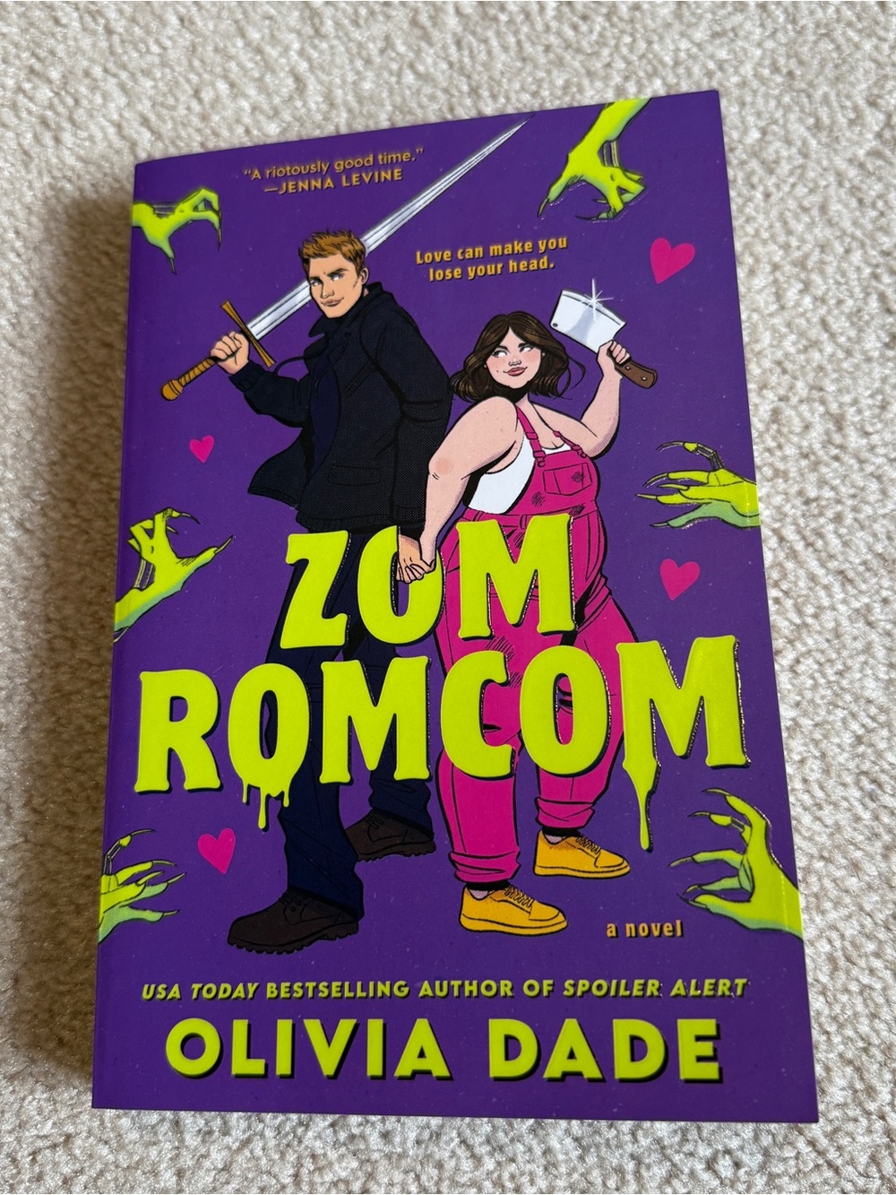 🧟‍♀️ 🔪 ZomRomCom, by Olivia Dade - 2025 spicy paranormal romance